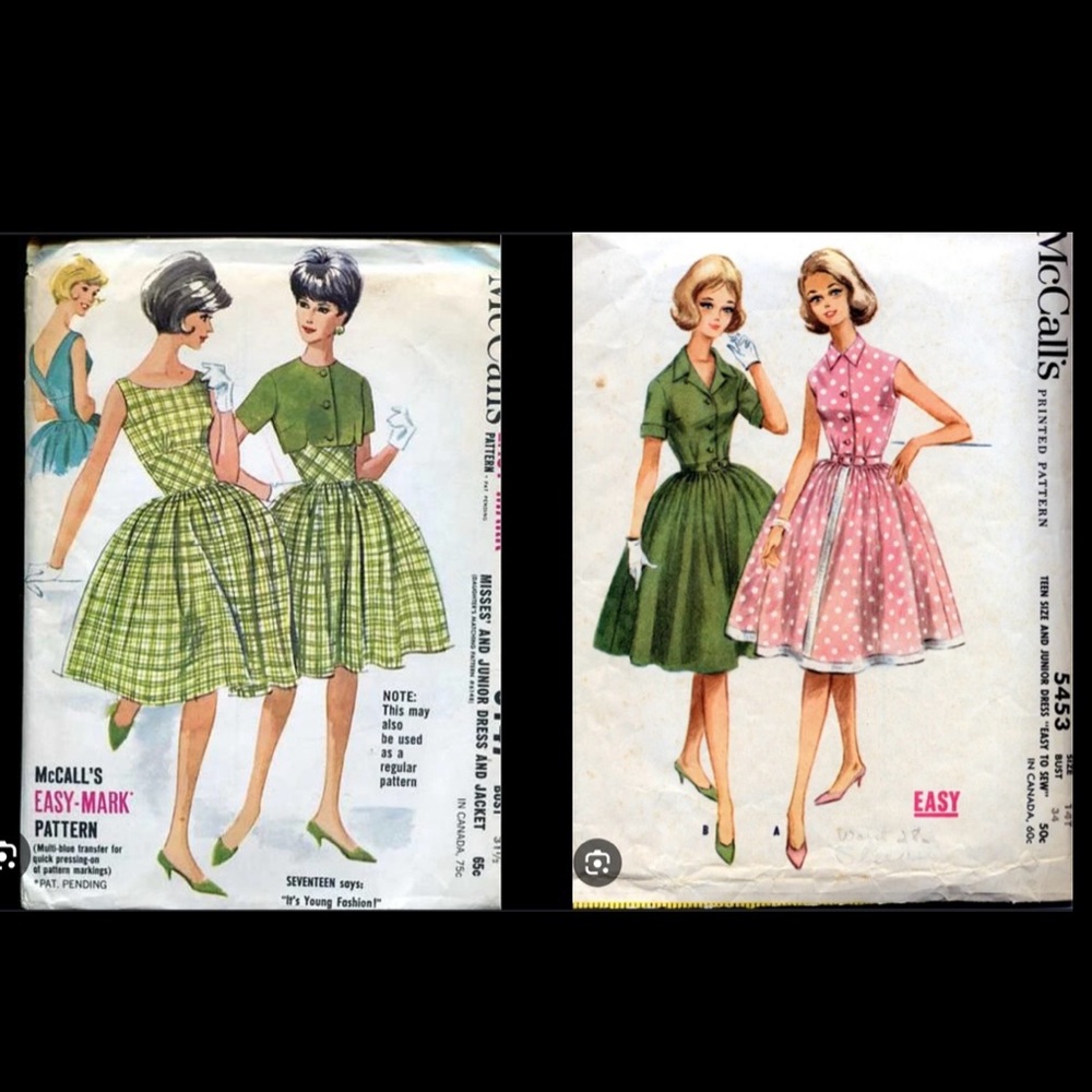 McCall's Vintage Dress Patterns